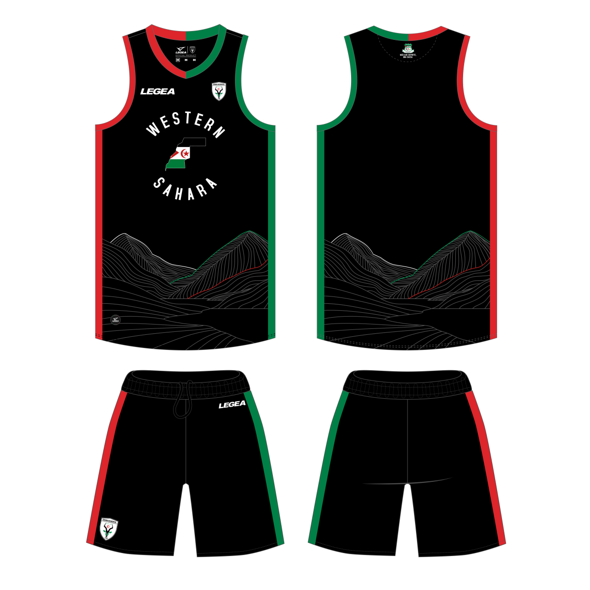 Kit Negro Basket...