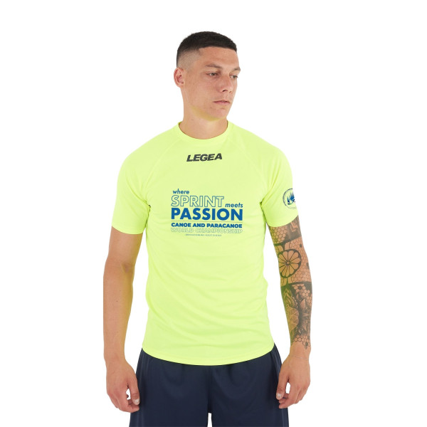 T-Shirt Event ICF 2025 - giallo fluo